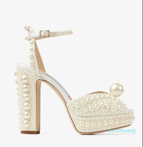 Sacora – chaussures de mariée élégantes pour femmes, sandales en cuir avec perles, marques de luxe, talons hauts, marche 11