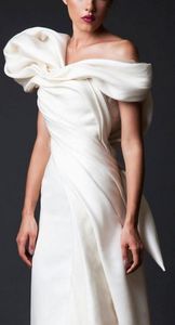 Elegante avondjurken mouwloze boog formele gelegenheid op maat gemaakt nieuw ontworpen prom dress robe de mariée