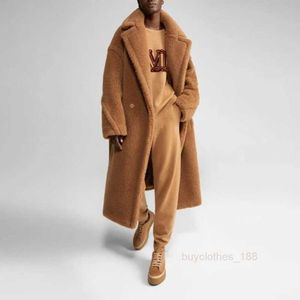 Elegant Fashion Luxury Designer Coat Cashmere Coat Wool Blend Women's Coat Series Teddy Series classiques en peluche