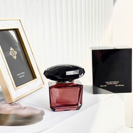 Parfum chaud élégant pour femme Black Diamond 90 ml EDT 1.0Us Floz Floral fruité Design spécial Bouteille longue durée Même marque