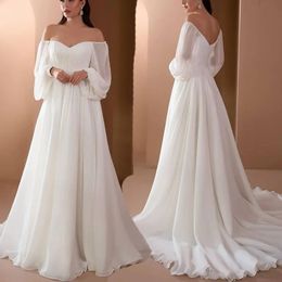 Elegante lange puff mouw witte maxi jurken vrouwen avondfeestje outfit herfst mode strapless backless vloerlengte jurk 240418