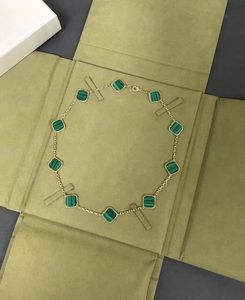 Elegante ketting tien klaver mode kettingen cadeau klassieke sieraden hanger voor vrouw mooie kwaliteit 7 kleur