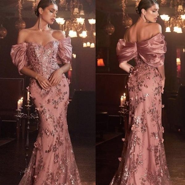 Élégante robe de soirée à épaules dénudées sirène pour femmes Sexy formelle dos nu Illusion robe de soirée de bal