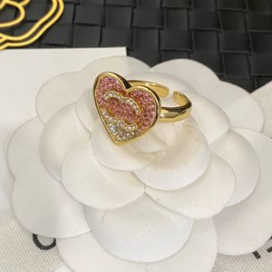 Élégant rose amour anneau de créateur de bijoux de bijoux Sélection de qualité cadeau cadeau haut de gamme