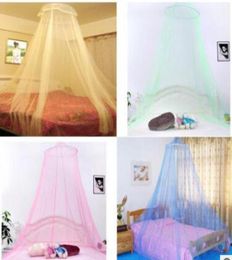 Elegante encaje redondo Cuna de insectos Cortina de red de red de netos de copa Mosquito Net New House Bedding Decor26889994