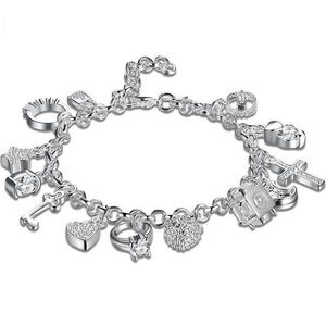 Forme élégante femmes pendentif bracelet polissage anneau clé stra bracelet bracelet fille beau cadeau en gros bateau libre