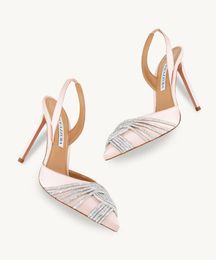 Famoso marchio estivo sandalo ribelle scarpe Gatsby sandalo con fionda donna tacco a spillo sexy signora da sera tacchi alti da sposa EU35-43.BOX