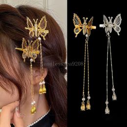 Elegante Kwastje Vlinder Haarspeld Zoete Vlinder Haarspeldjes voor Meisjes Vrouwen Mode Haarspelden Partij Sieraden Haaraccessoires Cadeau