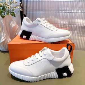 Elegante topkwaliteit Bouncing sneakers schoenen voor mannen technisch canvas suède geitenhuid sportlicht enige trainers Italië merken heren casual wandelen EU38-46.box