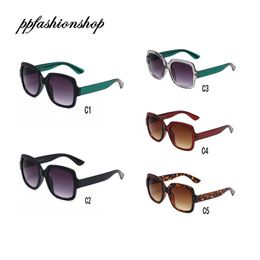 Lunettes de soleil de tourisme élégantes pour femmes, été Uv400, lunettes de soleil d'extérieur, grande monture, lunettes pour hommes Ppfashionshop