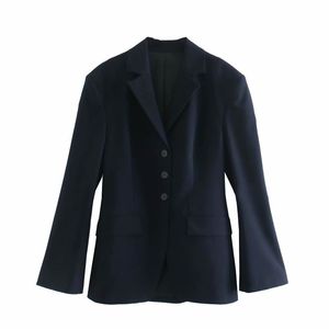 Femmes élégantes solide blazer vestes mode dames chic slim costumes décontracté femme flare manches vintage filles 210427