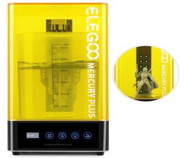 ELEGOO 3D Máquina de lavado y cura para curar modelos 2in1 lavado y curado con contenedor de lavado sellado6923100