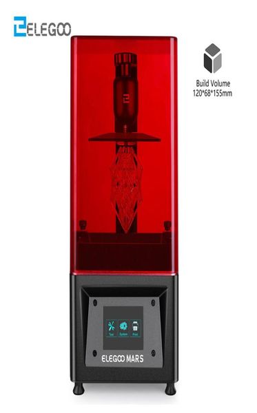 Elegoo Mars 3D Imprimante SLA LCD 3D imprimante UV Pocure 3D Drucker Resin Imprimante928336