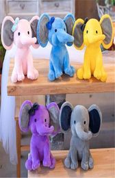 Les jouets en peluche et doux d'éléphant apaisent Baby Doll Toys01234898072