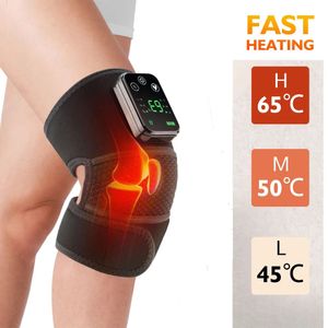 Masseur électrique de vibration de chauffage de genou physiothérapie d'épaule d'articulation arthrose coude jambe arthrite soulagement de la douleur soins de santé 240122