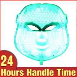 Eletrict LED Face Care Rimpel Acne Removal Anti-Aging PDT Huidverjonging 7 Kleuren Photon Facial Mask