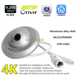 Lift toegewijde vliegende schotel Poe Network Surveillance Camera HD 4MP en 5MP 4K met audio CCTV CAM