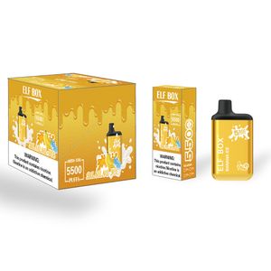 ELF BOX Ultra para OEM 13ml E-Juicy hasta 5500 inhalaciones Precio al por mayor Vape desechable BAR