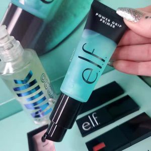 elf e.l.f. Power Grip Primer, Gel-Based & Hydrating Face Primer For Smoothing Skin & Gripping Makeup, Moisturizes & Primes, 0.811 Fl Oz (24 ml)