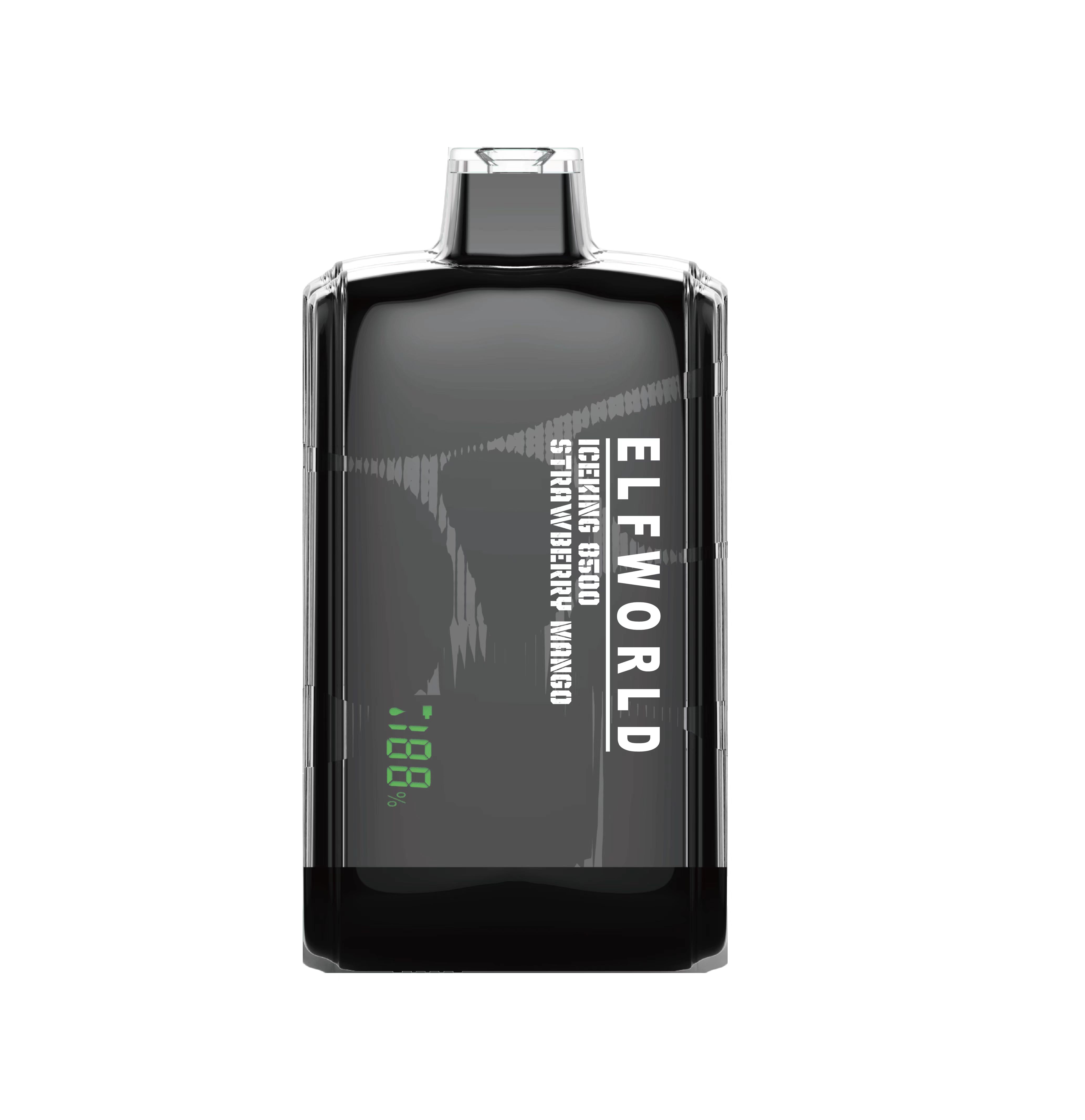 Одноразовая электронная сигарета ELF WORLD 8500 Puffs с перезаряжаемой батареей емкостью 550 мАч, 17 мл Pod Bar