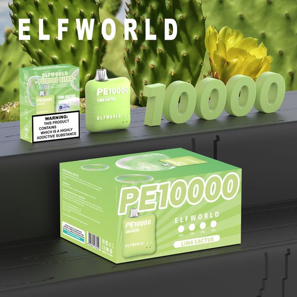 Elf World PE10000 cigarettes électroniques jetables Vape 10K 10000 bouffées stylo 650mAh batterie vaporisateur jetable Pod Pi9000 vente en gros