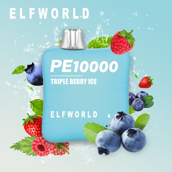 Elfworld PE 12000 bocanadas 22 sabores 500mAh 0%2%5%18ml estilo de almohada prefelled