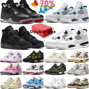 nike air jordan 4 retro 4 jumpman sb off white Basket chaussures 4 4s noir cat sb pin vert militaire noir cassé voile baskets sneakers 36-47