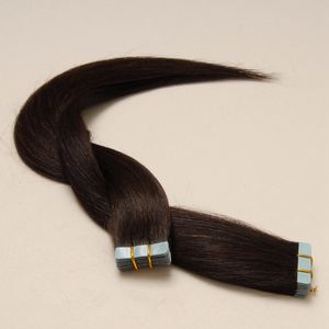 Cinta de pu marca elibess en extensiones de cabello humano 60 uds 14 16 18 20 22 24 pelo de trama de piel de doble cara