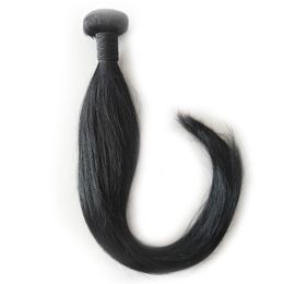 Elibes Silky Straight Hair 4 stks Virgin Menselijk Hair Extensions Goedkoper Menselijk Haarbundels