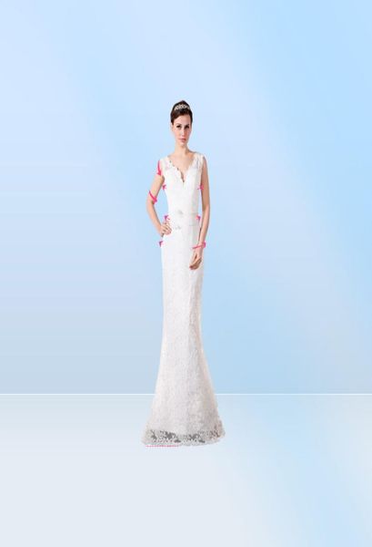 Elie Saab 2019 nouvelles robes de soirée bleu clair une ligne bijou cou formelle robe de bal dentelle appliqué perles robes de soirée 4546841