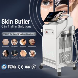 Elight IPL nd yag laser machine tattoo verwijderingsdiode laser permanente ontharing huid verjonging e-licht systeem schoonheidsapparatuur apparatuur