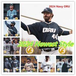 Elijah Rodriguez 2024 Oral Roberts Golden Eagles Jersey Drew Stahl Kyle Booker Alex Rodgers David Herring Sam Thompson Custom Custried Oru Baseball Jerseys