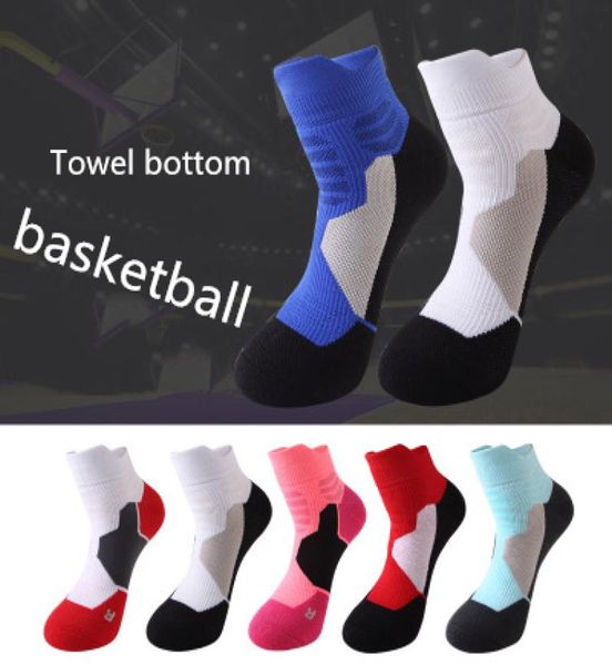 Chaussettes de basket-ball d'élite pour hommes USA équipe épaisse serviette de basket professionnel chaussettes de basket-ball masculines pour la sueur déodorante chaussettes man9567458