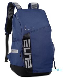 Elite Pro Hoops sac à dos de sport étudiant sac d'ordinateur couple sac à dos sac de messager Junior noir blanc