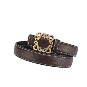 Elite femmes ceintures designer cuir réversible hommes ceinture en alliage d'or boucle lisse multicolore ceinture accessoires circonférence cool cadeau fa0107 H4