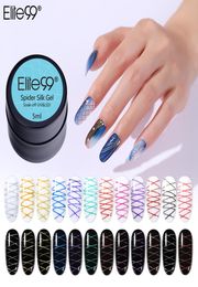 Elite99 Spider Gel 5ML Gel vernis à ongles peinture ongles Art Gel vernis à ongles pour manucure Gellak couche de finition hybride Spider Varnish8110961