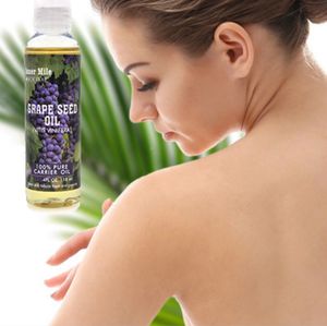 Elitzia ETMS0211 Body Skin Care Body-Oil Natural Grape Seed Menselijk-Body Basis Massage Oils Bevorderen Circulatie Ontspannen