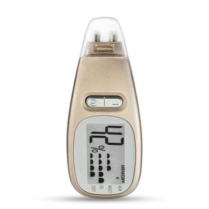 Elitzia Gold – Mini analyseur numérique Portable d'humidité de la peau, avec écran LCD, dispositif de soins de la peau, ET302