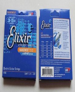 Elixir 011049 12102 Cuerdas de guitarra eléctrica Super Light Strings Guitar Parts Instruments Accesorios1198244