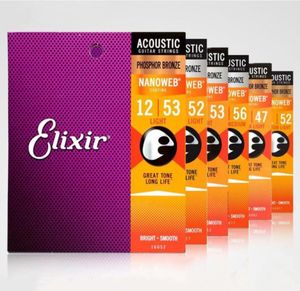 Cuerdas de guitarra acústica Elixir tono bronce fósforo 160771600216052110251105216027161021110011002110271200012002120502972543