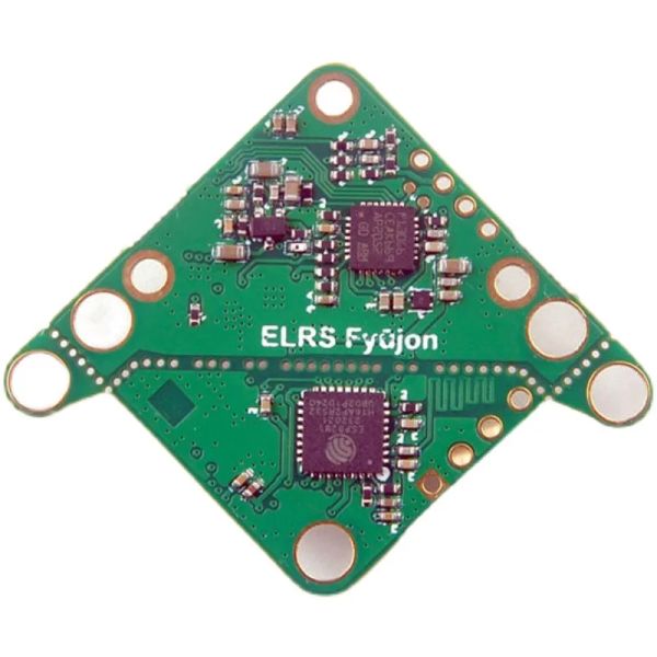 Módulo ELRS Fyujon 2 en 1, receptor ELRS integrado de 2,4 GHz y transmisión de imagen VTX abierta de 5,8 GHz y 48 canales para Drones RC FPV