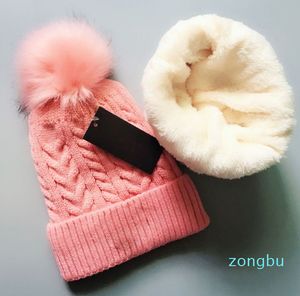 Gorro elvet con pompones para mujer, gorros de Cachemira con pompones tejidos con Cable elástico suave, gorros cálidos con calavera para mujer, gorros para niña, gorro de esquí