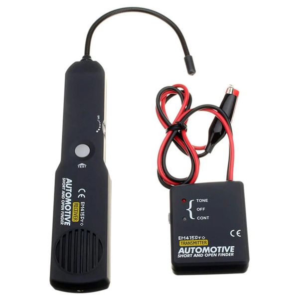 EM415PRO Rastreador de cables cortos automotrices Buscador de cables abiertos Universal EM415 PRO 6-42V DC Encuentra cables de cortocircuito para automóviles