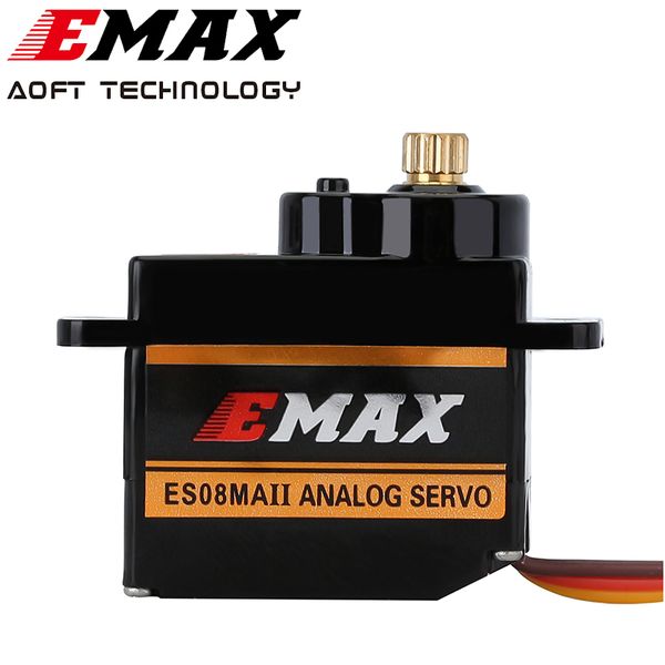 EMAX ES08MA ES08MAII 12G MINI METAL GEAR SERVO POUR RC HOBBIE