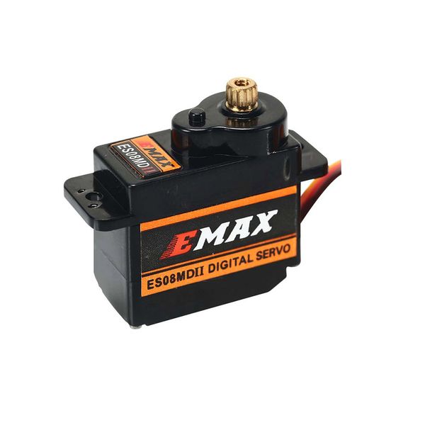 EMAX ES08MDII ES08MD II Metal Gear Digital Servo Up SG90 ES08A ES08MA MG90S para RC Airplane Helicópter Car Ship Robot