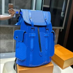 Leren rugzakken met reliëf Designer Plunjezak rugzak Heren en dames Modetrend Koreaans Vrije tijd Grote capaciteit Student Schooltas Messenger Bag Laptoptas