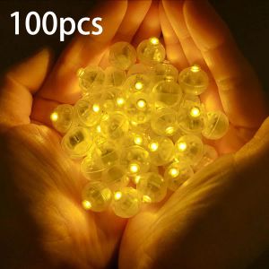 Bougosage 100pcs / lot Round RGB LED LED FLASH LAMPS LAMBRES BLANCHES BLANCS POUR DÉCORATION DE MÉDICA