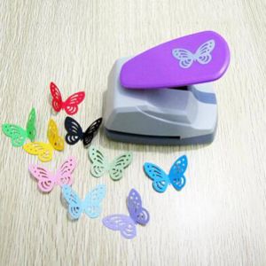 Embossing Scrapbook Punch Handmade Cutter Card Craft Calico Printing Kid Diy Flower Paper Craft Punch Hole Puncher Grote Butterfly 3D Shap