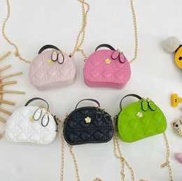 Borduurlijn kleine baby handtas Europese en Amerikaanse catwalkmeisjesketen Cross-body tas Princess Purse