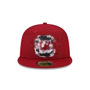 Chapeau brodé casquette ajustée rouge grande taille mode snap back chapeau baseball chapeau de sport plat nouveau unisexe hommes adulte brodé livraison gratuite accepter dropshipping en gros